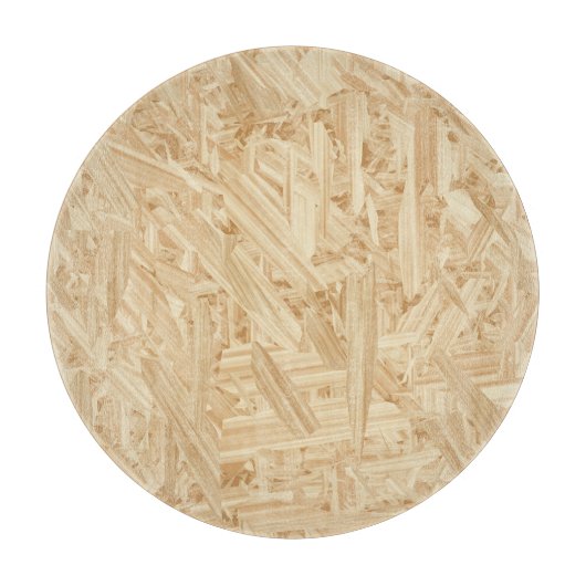 Cooles OSB-Sperrholz Schneidebrett (Vorderseite)