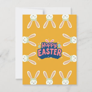 Cooles Osterdesign, lustiges Osterdesign Feiertagskarte