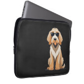 Cooles Otterhound mit Sunnien Laptopschutzhülle (Vorne Rechts)