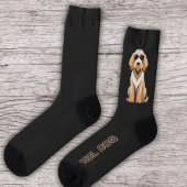 Cooles Otterhound mit Sunnien Socken