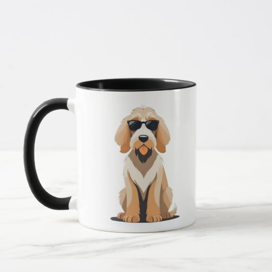 Cooles Otterhound mit Sunnien Tasse (Links)