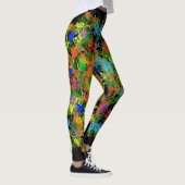 Cooles Paint Splotch Design Leggings (Rechts)
