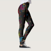 Cooles Paisley-Muster Leggings (Rechts)