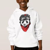 Cooles Panda Hoodie (Vorderseite)