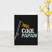 Cooles Papageschenk für Großvater von Großtochter Karte (Gelbe Blume)