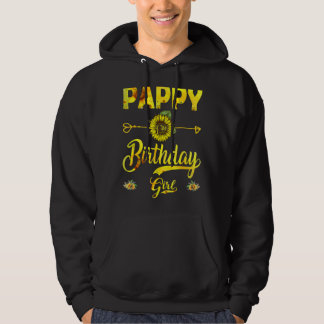 Cooles Pappy of the Birthday Girl Vater Sonnenblum Hoodie