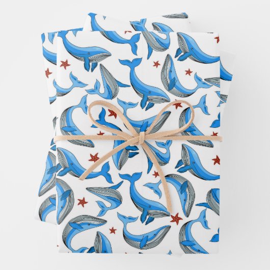 Cooles Party aus Strandwal Geschenkpapier Set (Beispiel)