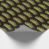 cooles Party der Prinzessin Geschenkpapier (Ecke)