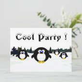 Cooles Party Einladung (Stehend Vorderseite)