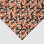 cooles Party für Sportfussball Seidenpapier (Detail)