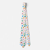 cooles Party gekacheltes Ballonmuster Krawatte (Vorderseite)