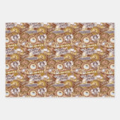 cooles Party Geschenkpapier Set (Vorderseite)