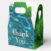 Cooles Party mit Blätter aus Palmen Geschenkschachtel (Geöffnet)