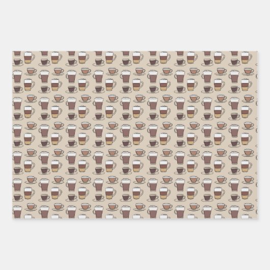 cooles Party mit gefliestem Verpackungspapier Geschenkpapier Set (Vorderseite 3)