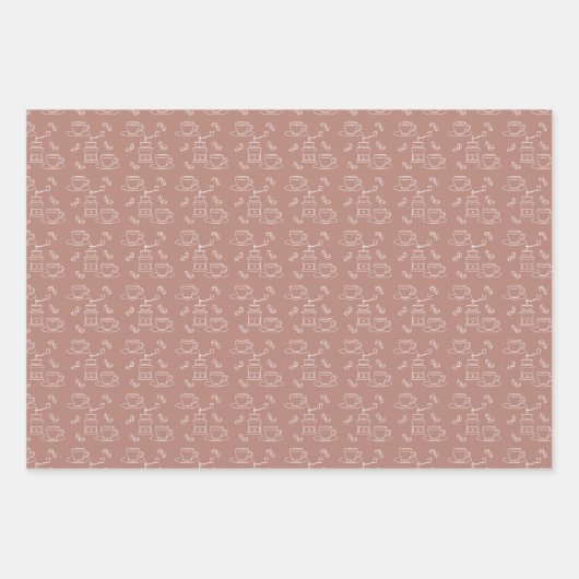 cooles Party mit gefliestem Verpackungspapier Geschenkpapier Set (Vorderseite)