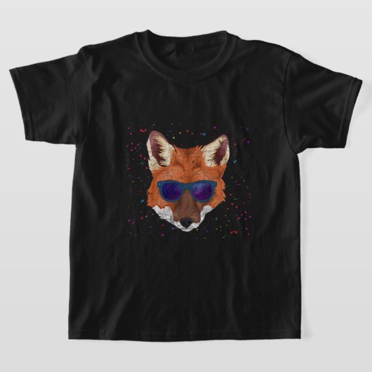 Cooles Party Tiersonnenbrille Funny Forest Animal  T-Shirt (Ablage )