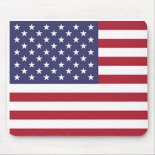 Cooles patriotisches amerikanisches Flag-Design Mousepad