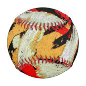 Cooles Peeling Baseball (Rückseite)