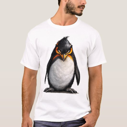 Cooles Penguin T-Shirt – Stylisches Tierdesign (Vorderseite)