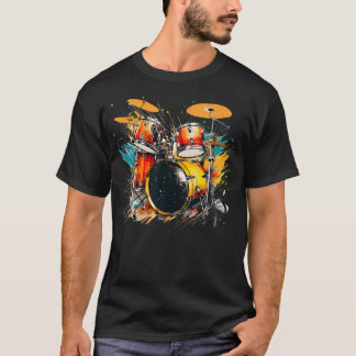 Cooles Perkussionsinstrument Für Beat- Und Drum-Li T-Shirt