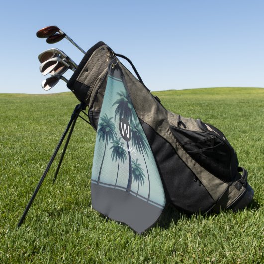 Cooles Personalisiertes Golfhandtuch (Gras)