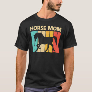 Cooles Pferd für Mama Reitpferd Rennpferd T-Shirt