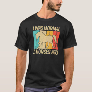 Cooles Pferd für Männer Reitsport Ridi T-Shirt