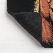 Cooles Pferd mit Zungenpferden auf dem Pferd Mousepad (Ecke)