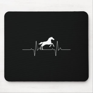 Cooles Pferdedesign für Damen Pferde Mousepad
