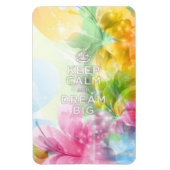 Cooles phantastisches trendiges Zitat "Behalt Ruhe Magnet (Vertikal)