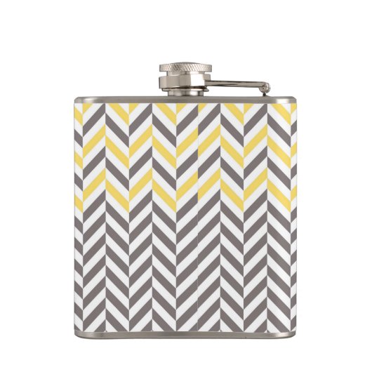 Cooles phantastisches Zackengeflecht Flachmann (Rückseite)