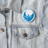 Cooles Phoenix Bird-Design Button (Beispiel)