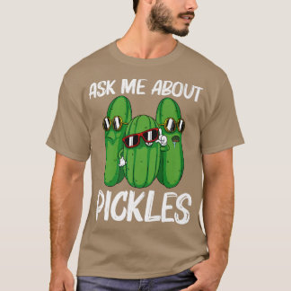 Cooles Pickeln-Design für Männer Frauen Pickle Foo T-Shirt