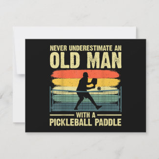 Cooles Pickleball-Design für Männer Opa Pickleball