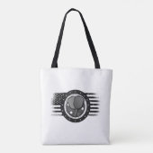 Cooles Pickleball Sport USA Grunge Flag - Pickleba Tasche (Rückseite)