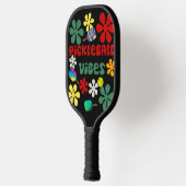 Cooles Pickleball Vibes Retro Art Schläger (Links)