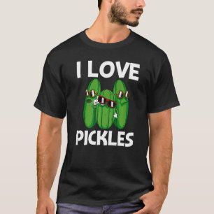 Cooles Picknick für Männer - Frauen Gurken T-Shirt