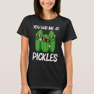 Cooles Picknick für Männer - Frauen Gurken T-Shirt