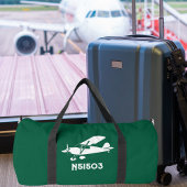 Cooles Piper Cub-Flugzeug, Luftverkehr mit benutze Duffle Bag