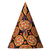 cooles Pizzas-Party  Partyhütchen (Rückseite)