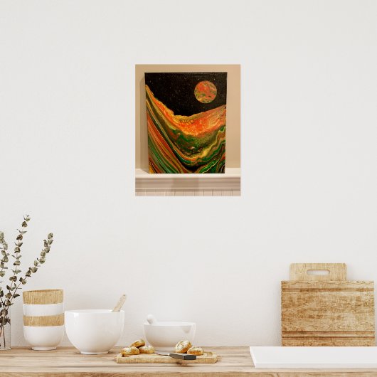 Cooles Plakat, Sci-Fi-Plakat Poster (Küche)