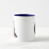 Cooles Polizeigenom Tasse (Zentrum)