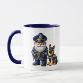 Cooles Polizeigenom Tasse (Links)