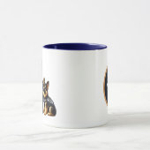 Cooles Polizeigenom Tasse (Zentrum)