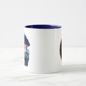 Cooles Polizeigenom Tasse (Zentrum)