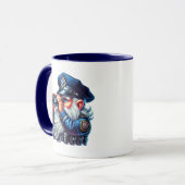 Cooles Polizeigenom Tasse (Vorderseite Links)