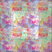 Cooles Polygonmosaikmuster aus Funky Retro Stoff (Kachel)
