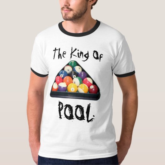 Cooles Pool-Material T-Shirt (Vorderseite)