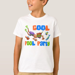 Cooles Pool-Party T-Shirt