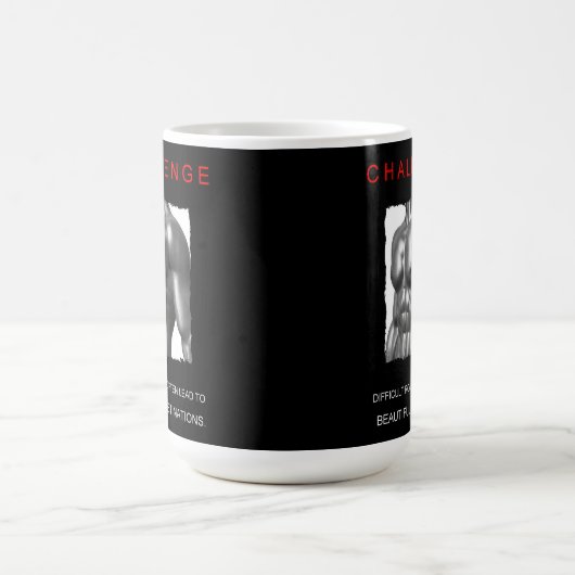 Cooles positives Motivations-Body-Transformation-Z Kaffeetasse (Mittel)